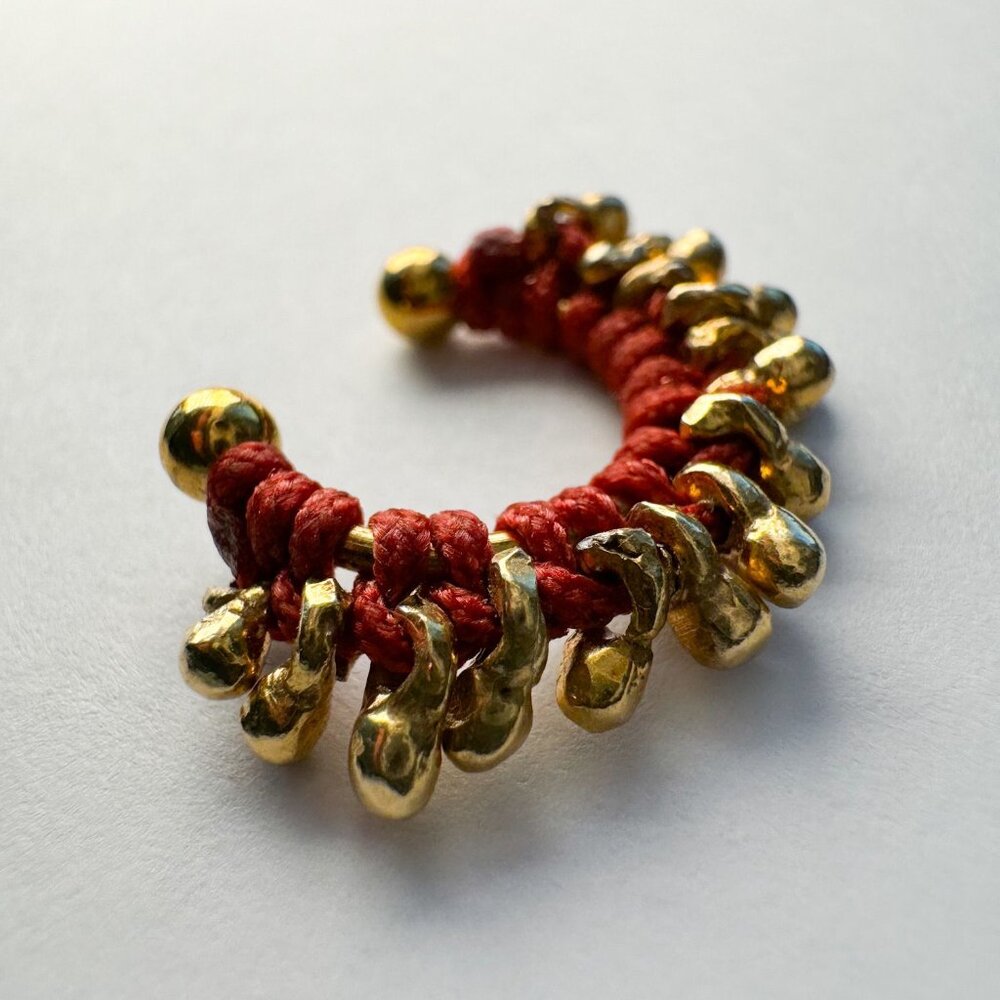 Cerezo Earcuff by Claudia Trejos